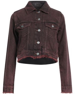 Ganni Denim Outerwear - Brown