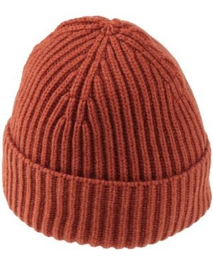 Moorer Rust Hat Cashmere - Red