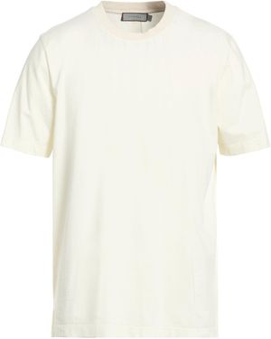 Canali Ivory T-Shirt Cotton - White