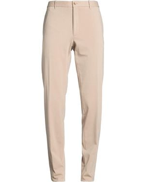 Incotex By Slowear Sand Trousers Cotton, Polyester, Elastane - Natural