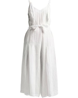 120% Lino Jumpsuit - White