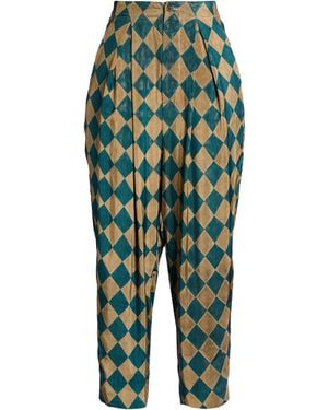 Uma Wang Pants Viscose - Blue