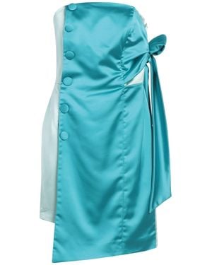 FELEPPA Mini Dress Polyester, Elastane - Blue