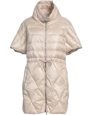 Peserico Easy Puffer Nylon, Cotton - Natural
