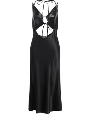 Matériel Maxi-Kleid - Schwarz