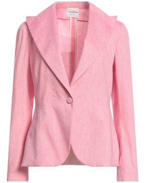 Ballantyne Blazer Linen, Cotton, Elastane - Pink