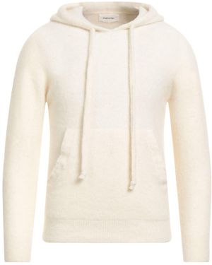 ATOMOFACTORY Cream Sweater Alpaca Wool, Wool, Polyamide, Elastane - White