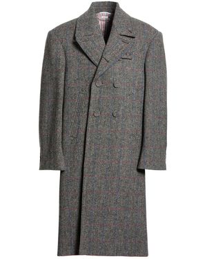 Thom Browne Coat Wool - Gray