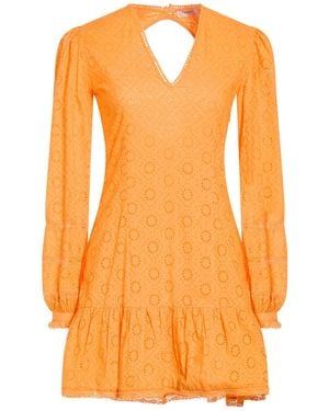 Twinset Mini Dresses - Orange