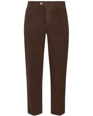 Tela Genova Trousers Cotton - Brown