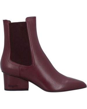 Ferragamo Ankle Boots - Purple