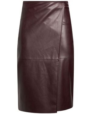 Kaos Midi Skirts - Purple