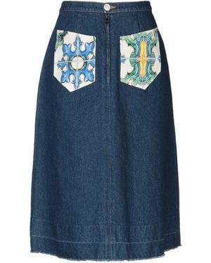 Dolce & Gabbana Denim Skirt - Blue
