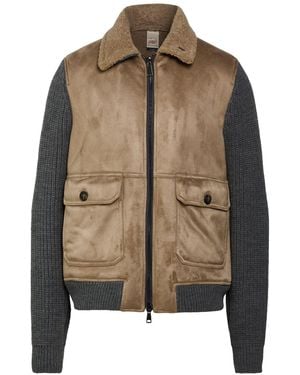 Bob Shearling & Teddy - Marrone