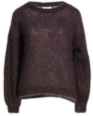 ViCOLO Sweater Superkid Mohair, Polyamide, Elastane - Brown