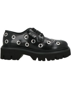 MSGM Schnürschuh - Schwarz
