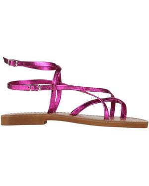Artigiano Del Borgo Thong Sandals - Pink