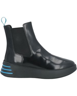 Hogan Ankle Boots Leather - Black