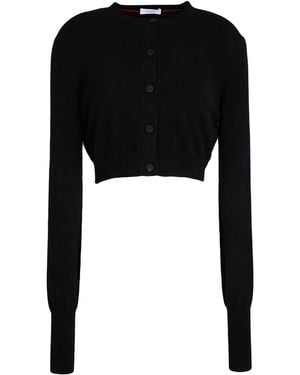 Ferragamo Cardigan Cashmere, Polyamide, Elastane - Black