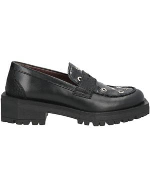 LE BOHÉMIEN Loafers Calfskin - Black