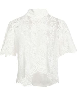 Imperial Top Polyamide, Cotton, Viscose - White