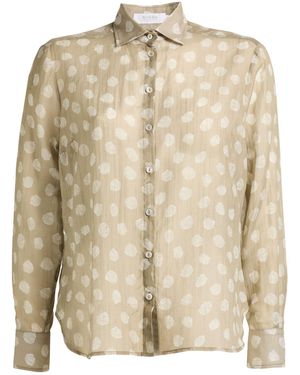 Barba Napoli Shirt Cotton, Silk - Natural