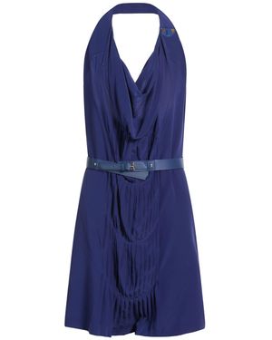 Tod's Midi Dress Silk - Blue