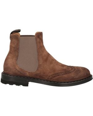 Fabi Ankle Boots Leather - Brown