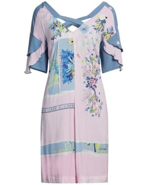ELISA CAVALETTI by DANIELA DALLAVALLE Mini Dress Viscose, Elastane - Blue