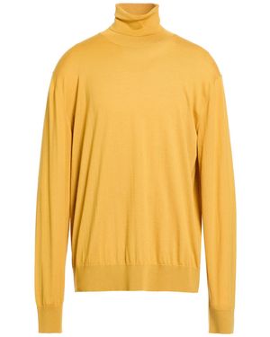 Dolce & Gabbana Turtleneck Virgin Wool - Yellow
