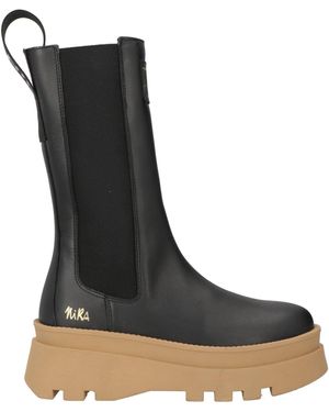 Nira Rubens Botines de caña alta - Negro