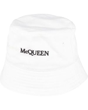 McQueen Hat Cotton - White