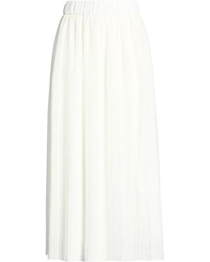 Peserico Maxi Skirt Polyester - White