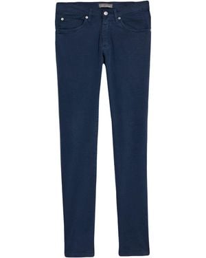 Daniele Alessandrini Pants Cotton, Elastane - Blue