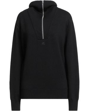 Courreges Cuello Alto - Negro