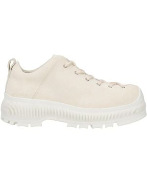 Jil Sander Trainers Calfskin - Natural