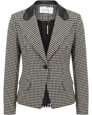 SIMONA CORSELLINI Blazer Polyester, Viscose, Elastane - Black
