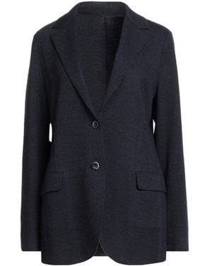 Eleventy Midnight Blazer Wool, Cotton - Blue