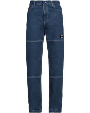 Marcelo Burlon Pantaloni Jeans - Blu