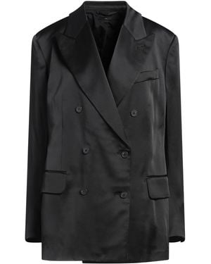 Tom Ford Blazer Acetate, Viscose, Polyester, Cotton, Modal - Black