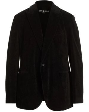 Circolo 1901 Blazer Cotton, Polyester - Black