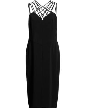 Alberta Ferretti Midi Dress - Black