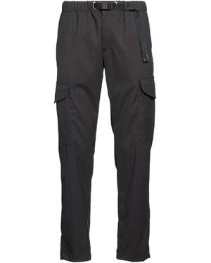 White Sand Trousers Polyester, Viscose, Elastane - Grey