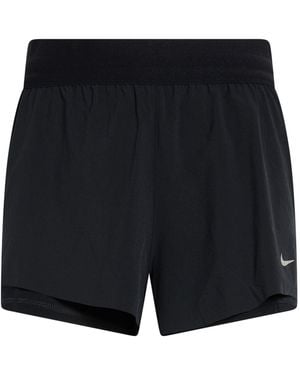 Nike Shorts & Bermuda Shorts Polyester, Elastane - Black