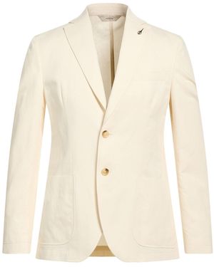 Paoloni Blazer Cotton, Linen - Natural
