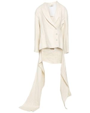 Quira Blazer Linen, Silk - White