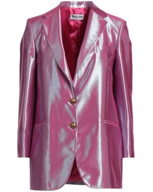 SAULINA Milano Blazer Viscose, Metallic Polyester - Purple
