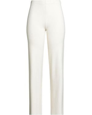 ViCOLO Pants Viscose, Polyester, Polyamide - White