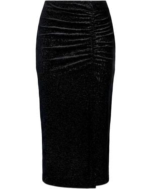 ARMANI EXCHANGE Midi Skirt - Black