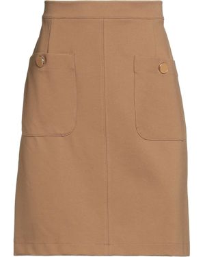 Anna Molinari Mini Skirt - Brown